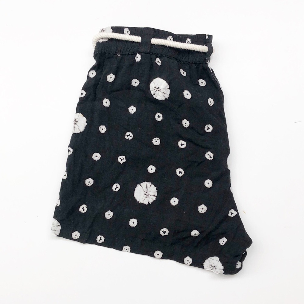 Splendid black & white printed rope lounge shorts - Picture 5 of 8